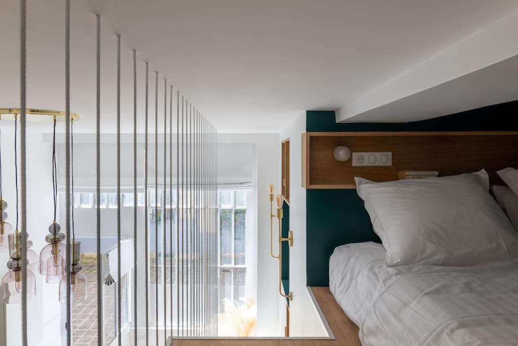 Bel Appartement D'Architecte Au Coeur De Париж Екстериор снимка